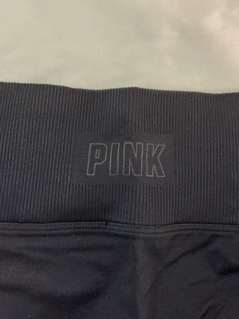 Victoria’s Secret PINK black seamless leggings, lot of 3 - Picture 8 of 9